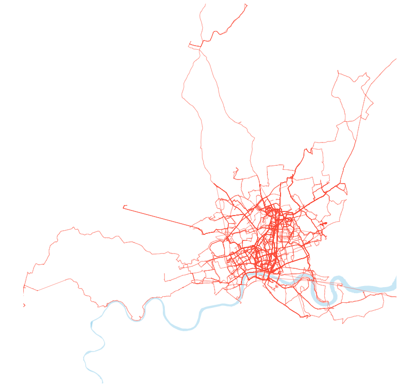 Карта активности strava